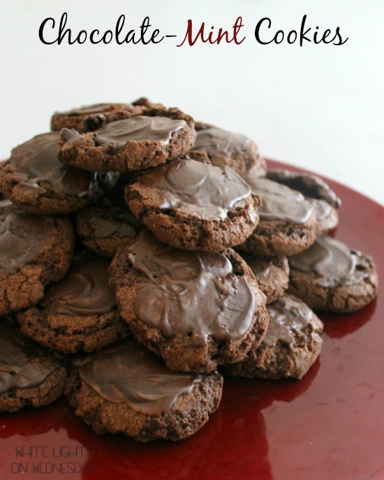 Chocolate-Mint Cookies