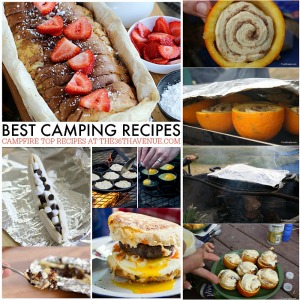 Best Camping Recipes at the36thavenue.com These are AMAZING! Pin it NOW and make them LATER! #camping