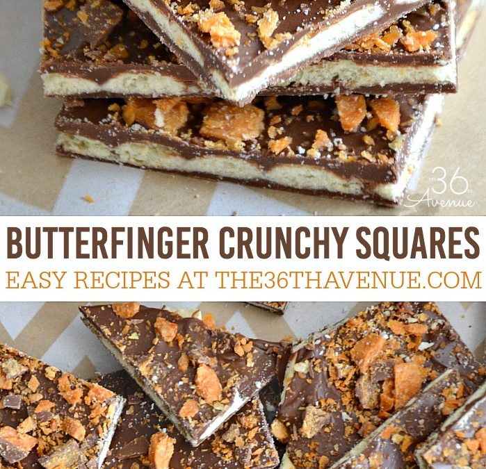 Butterfinger Crunchy Squares