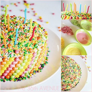 Cake Recipe – Funfetti Candy Cake