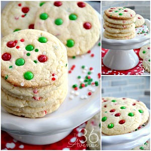 Christmas Cookies – Funfetti Cookies