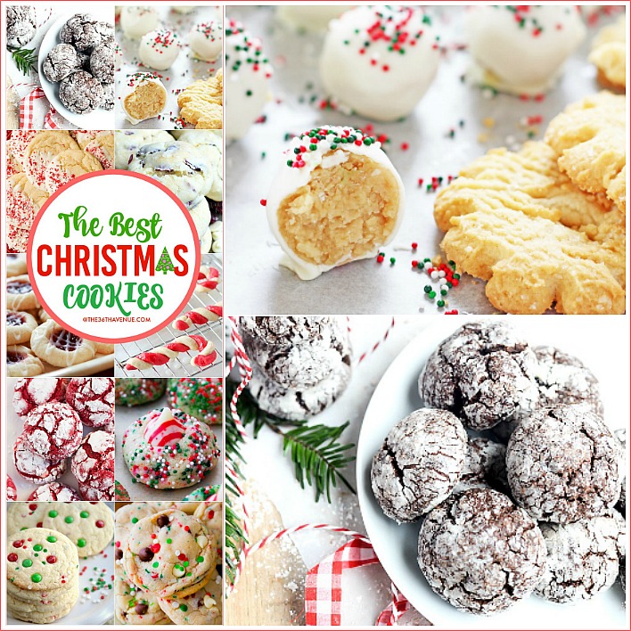 Christmas Cookies - These Christmas Cookie Recipes are delicious and easy to make. Perfect for Christmas desserts and edible neighbor Christmas gifts!