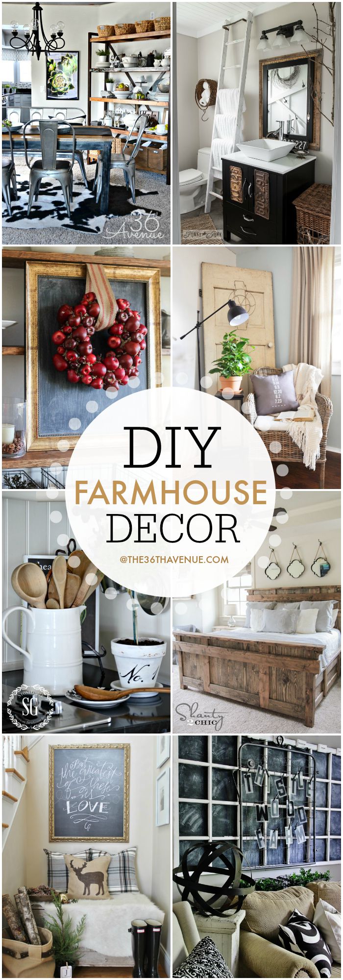 DIY Farmhouse Decor at the36thavenue.com