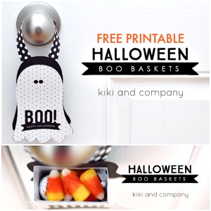 Halloween Printable – Treat Basket