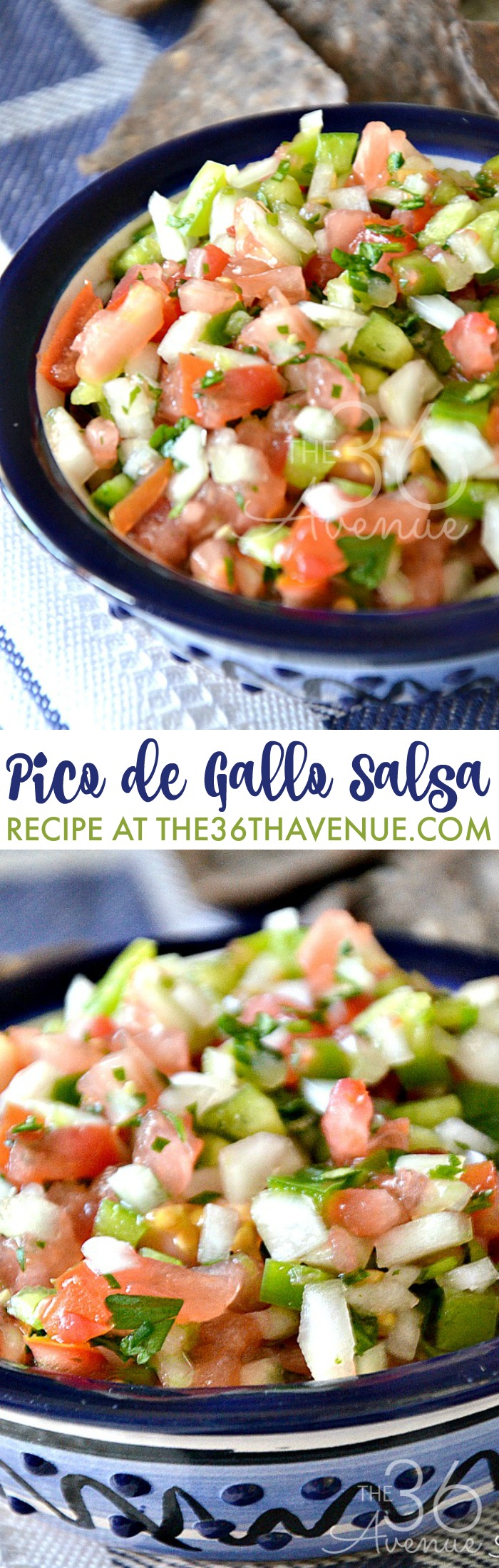 Pico de Gallo Fresh Salsa Recipe - This is the best salsa I've ever had! 