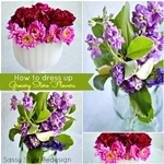How to make a flower centerpiece