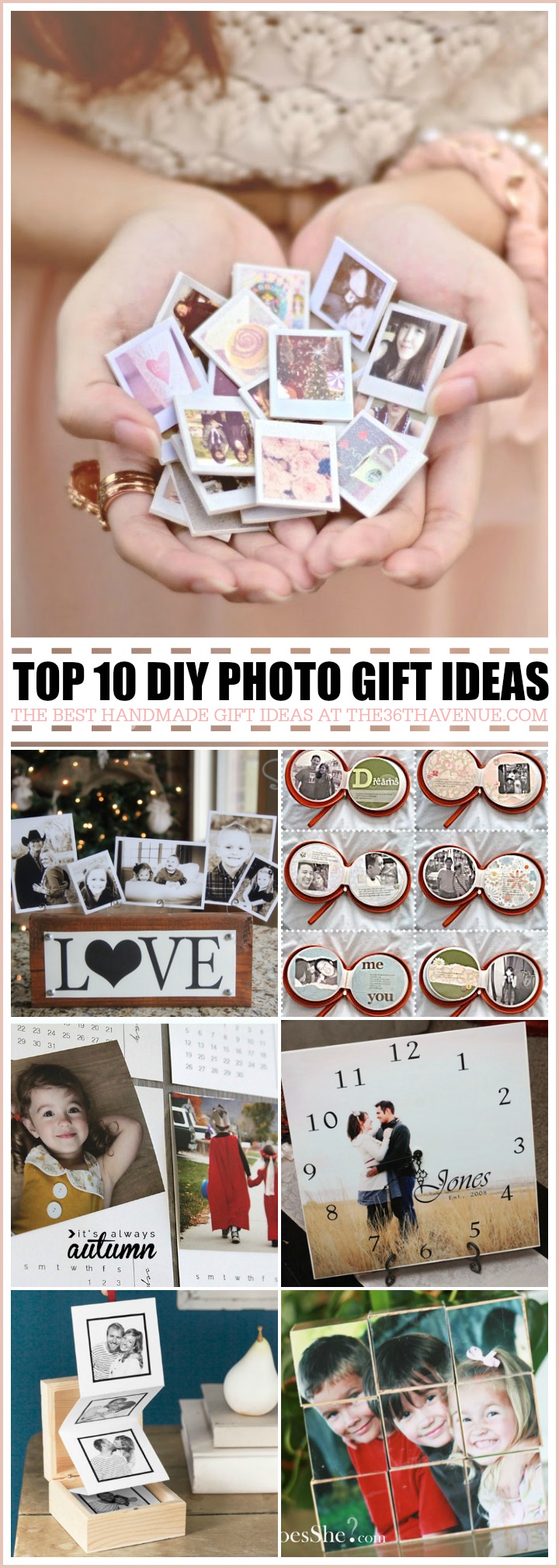 Handmade Gifts Photo Ideas at the36thavenue.com