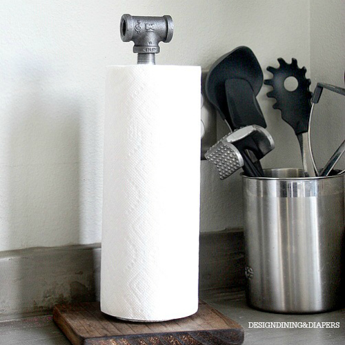 Industrial Paper Towel Holder Tutorial