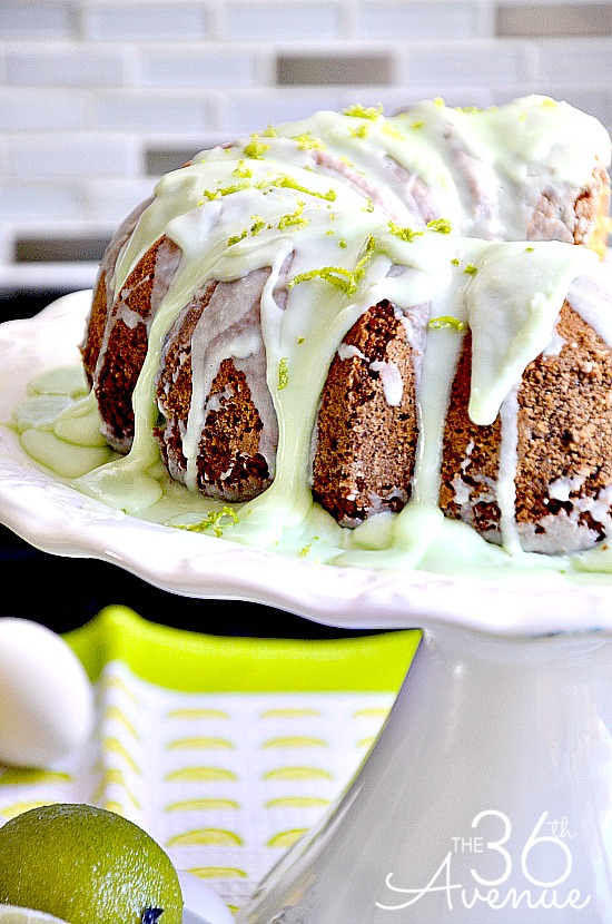 Beyond delicious Key Lime Bundt Cake Recipe... So good! #recipes #cake