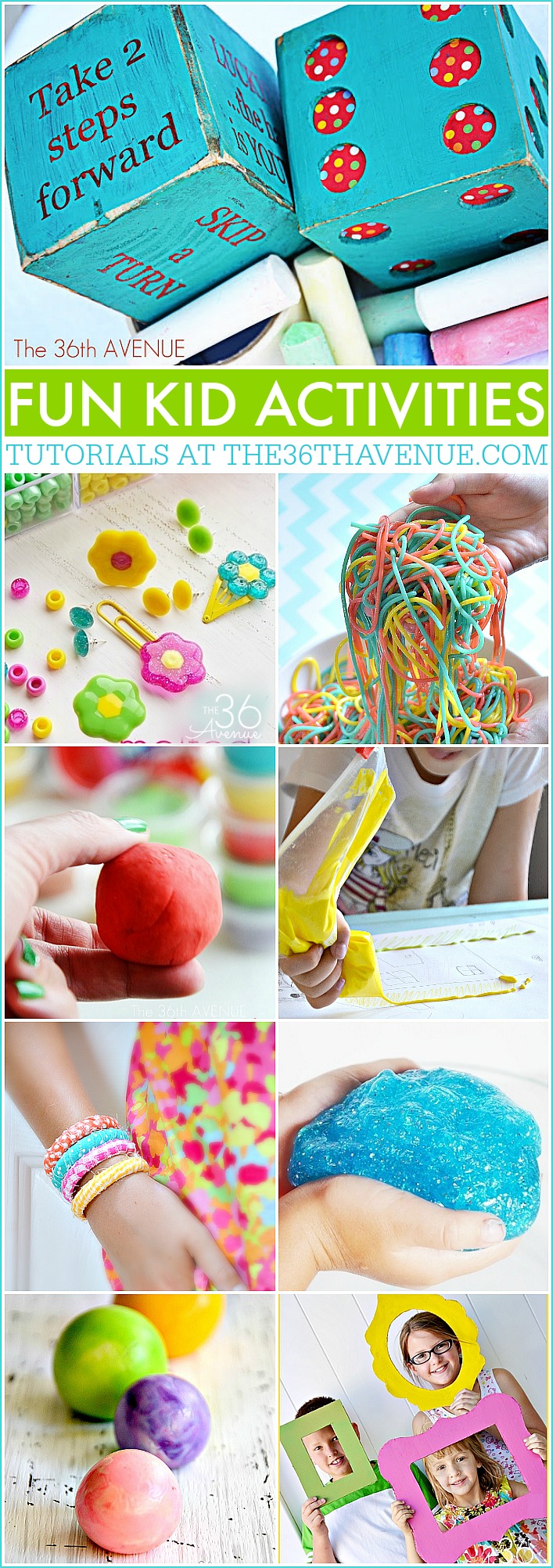 Kid Activities and Crafts - These craft ideas and DIY Activities are so much fun and kids of all ages will love making and playing with them for hours.