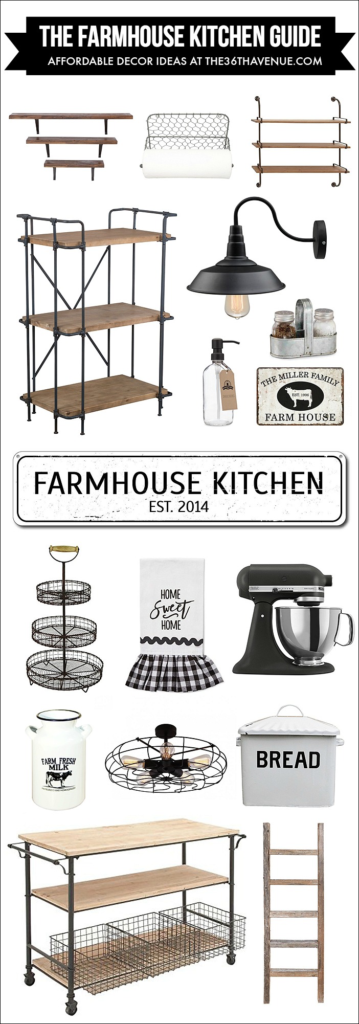 Kitchen Farmhouse Decor Ideas that are affordable and for sure perfect additions to your farmhouse decor.