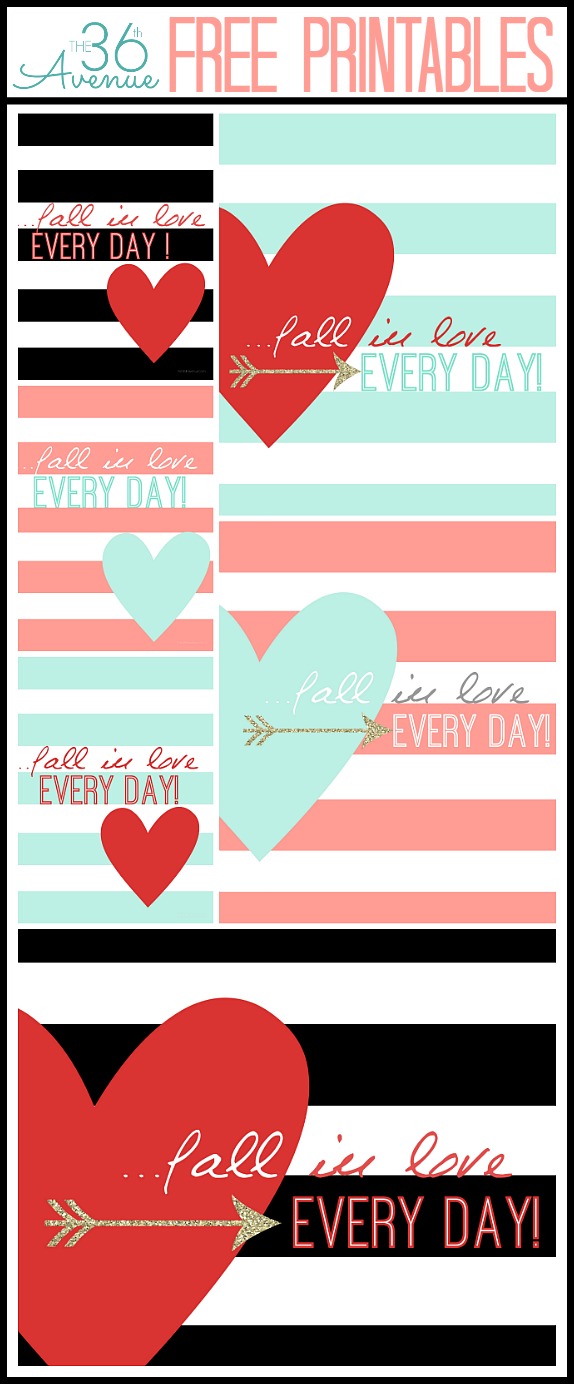Adorable Free Printables at the36thavenue.com Pin it now and print them later!