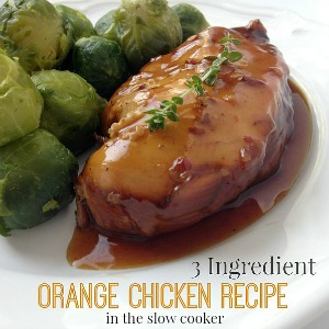 Orange Chicken Slow Cooker Recipe