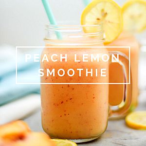 Peach Lemon Smoothie Recipe