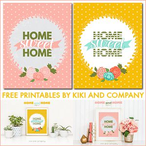 Printable – Home Sweet Home