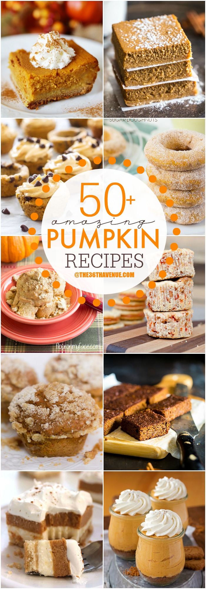 Pumpkin Recipes for Fall the36thavenue.com