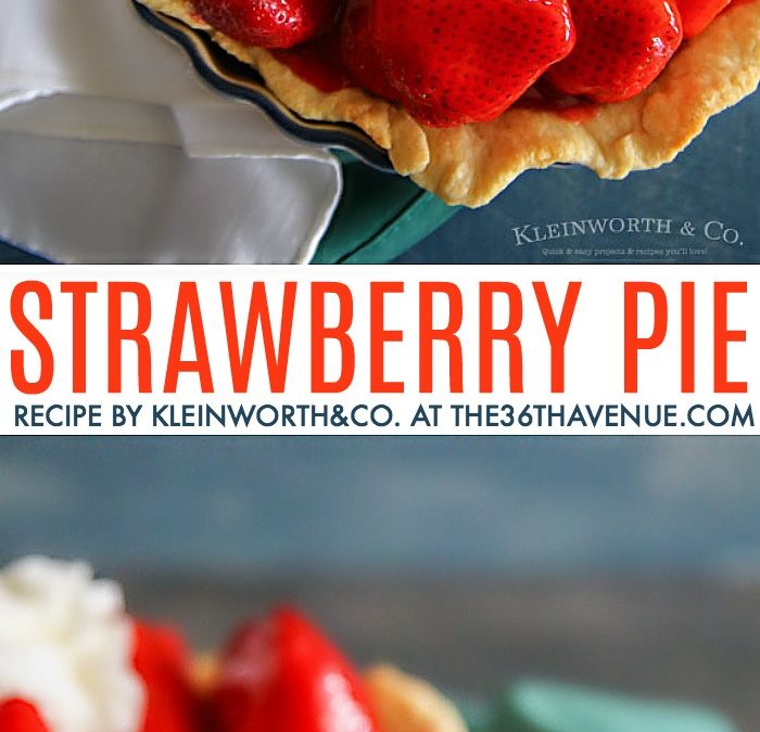 30 Minute Strawberry Pie Recipe