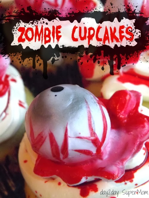Zombie Cupcakes: Easy Last-Minute Halloween Treat
