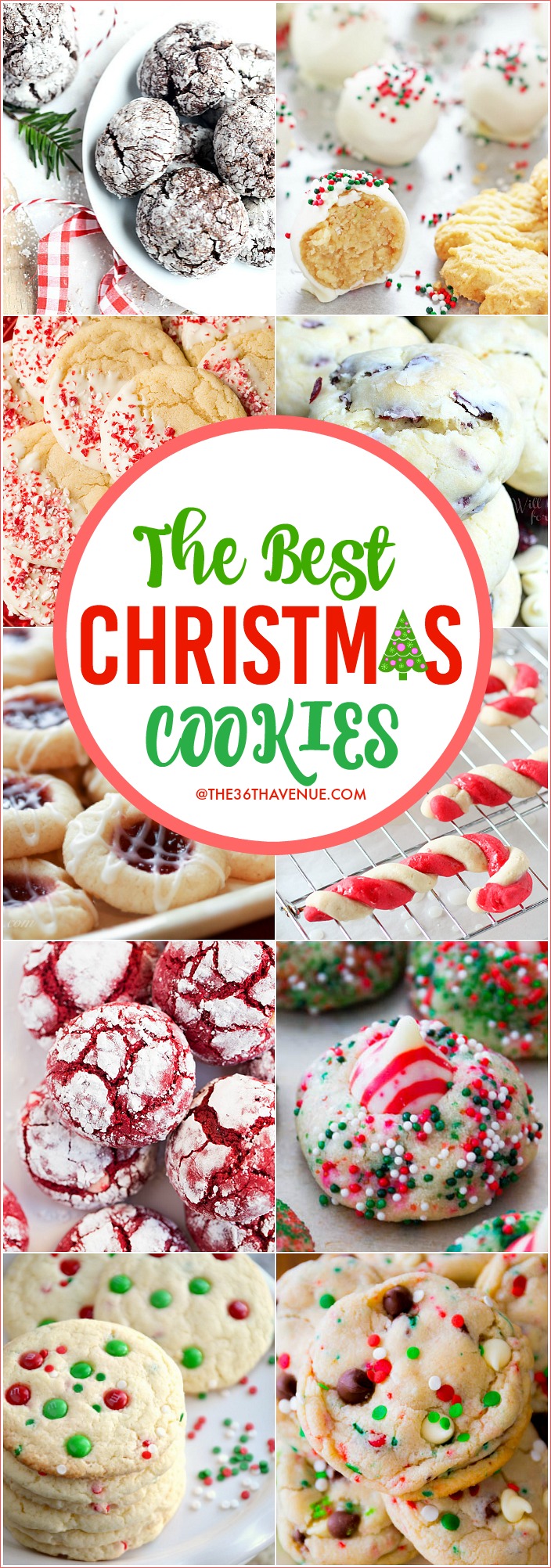 Christmas Cookies - These Christmas Cookie Recipes are delicious and easy to make. Perfect for Christmas desserts and edible neighbor Christmas gifts!