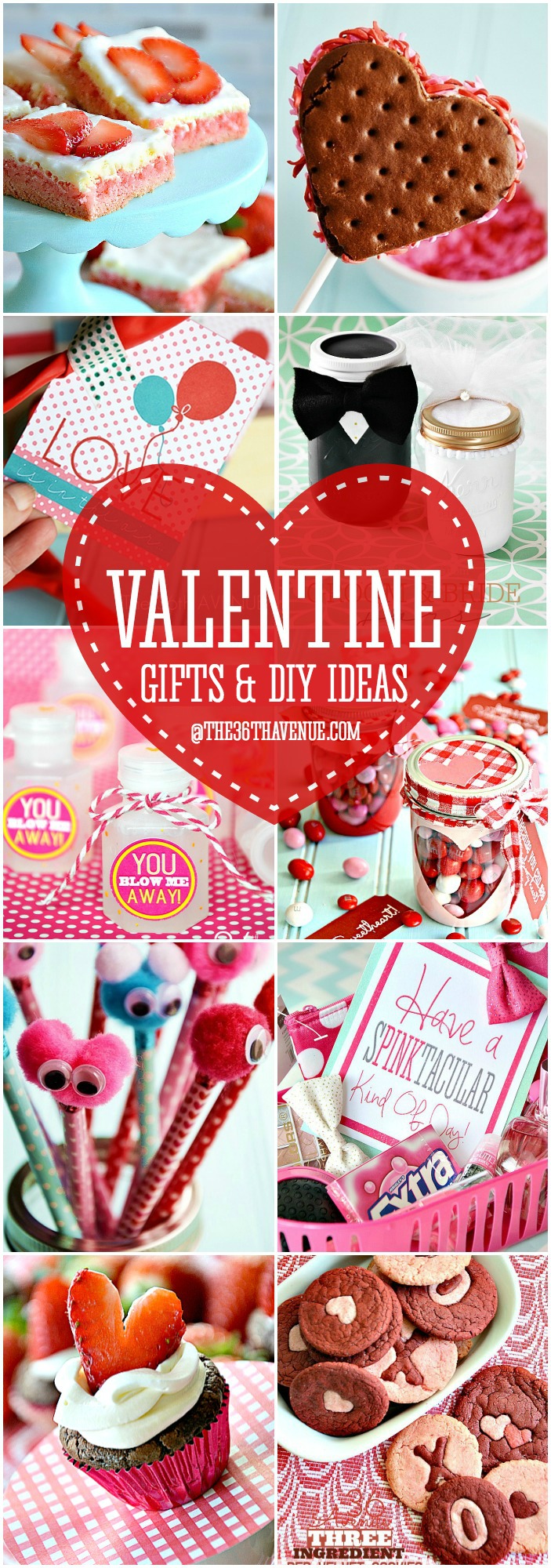 Valentine Gifts and DIY Ideas at the36thavenue.com